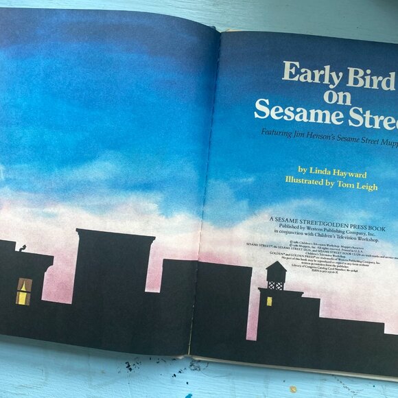Vintage The Sesame Street Book Early Bird - Picture 5 of 10
